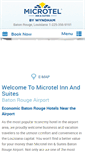 Mobile Screenshot of batonrougeairporthotel.com